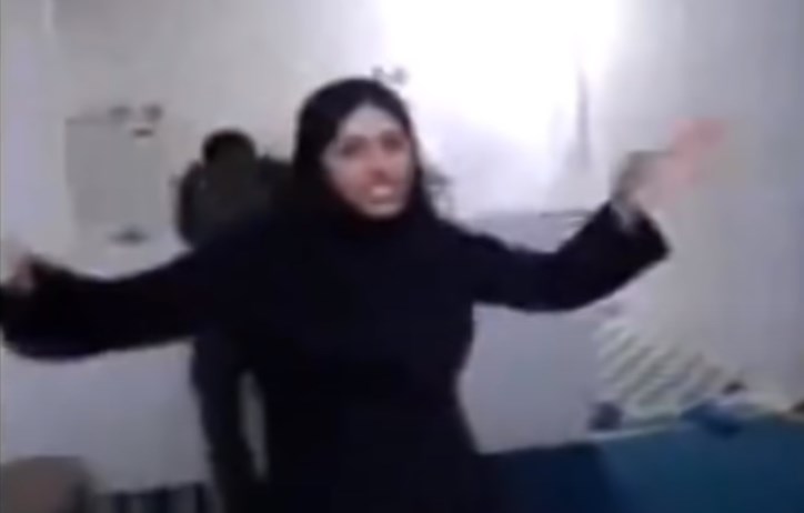 El último baile de la mujer musulmana vídeo y hecho atroz