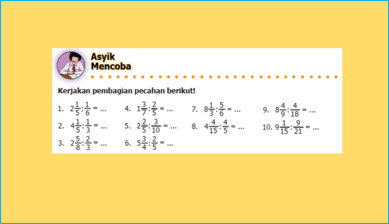 Soal Matematika Kelas 5 Pecahan Dan Kunci Jawaban - andronezia.com