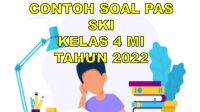 Soal dan jawaban PAS SKI kelas 4 MI semester 1 sesuai KMA 183 tahun ajaran 2022/2023