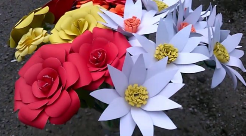 Tips Membuat Bunga dari Kertas. Kreasi dari Kertas yang Sederhana
