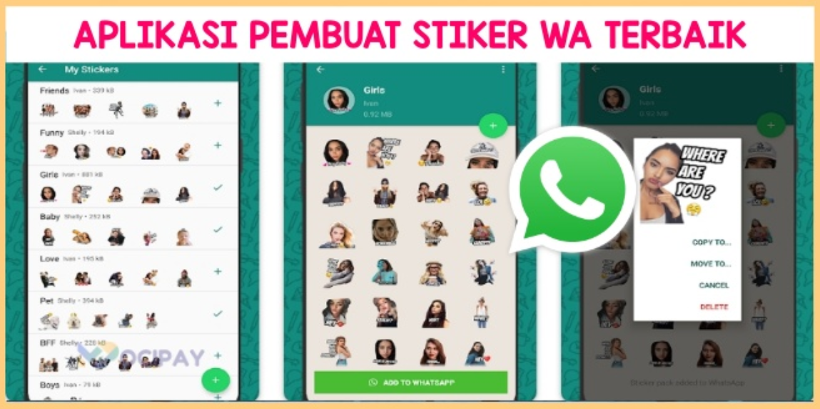 4 Aplikasi Pembuat Stiker WhatsApp (WA) Terbaik Bisa Bergerak 2023